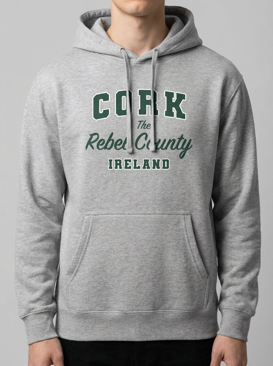 Cork | The Rebel County | Collegiate Hoodie