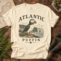 Atlantic Puffin T-Shirt — Ivory — Áit Standard Catalog Mockup v1