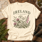 Ireland in Bloom T-Shirt — Ivory — Áit Standard Catalog Mockup v1