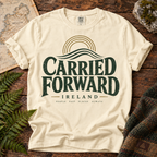 Carried Forward Ireland T-Shirt — Ivory — Áit Standard Catalog Mockup v1