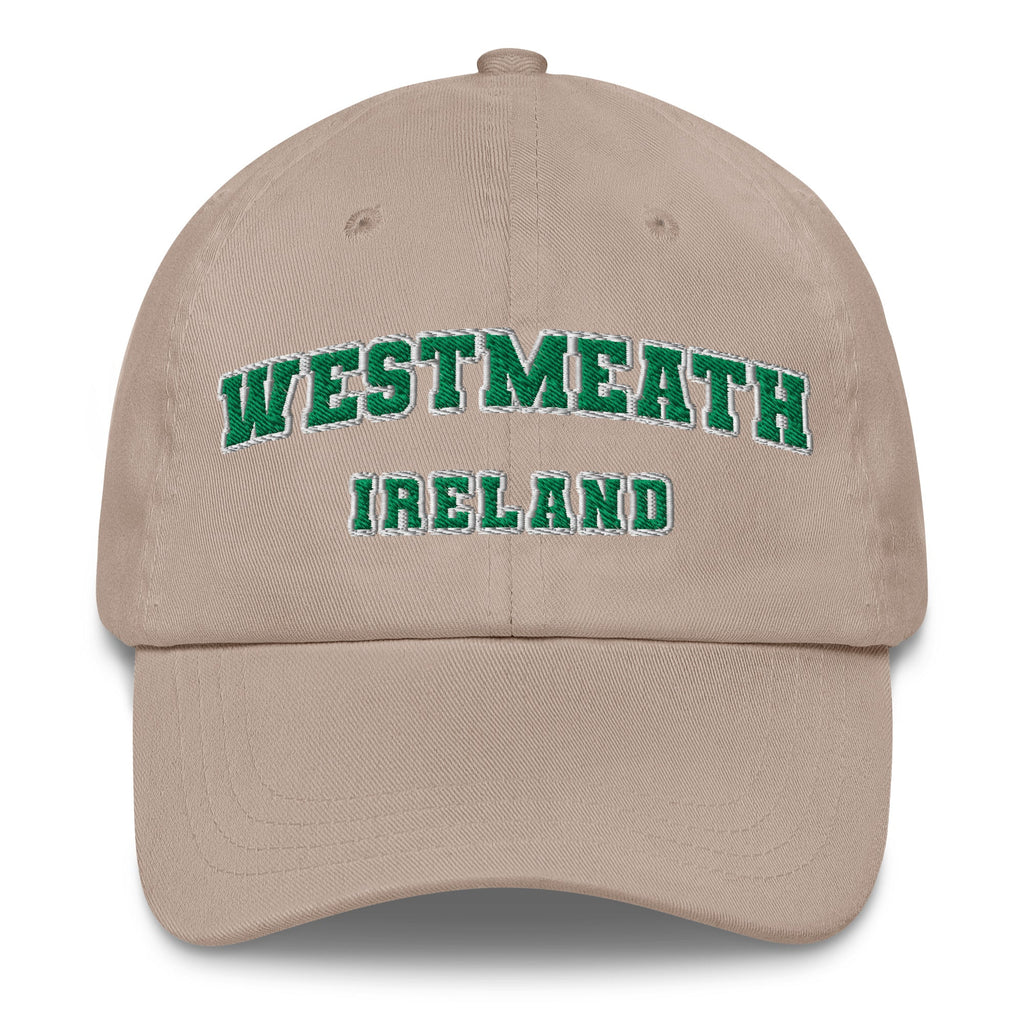 Westmeath Irish Heritage Dad Hat in stone