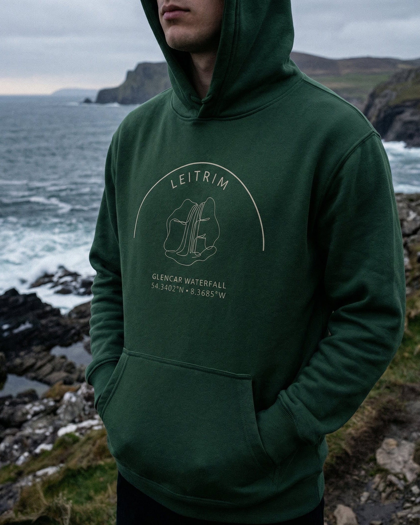Leitrim Glencar Waterfall | Signature Hoodie