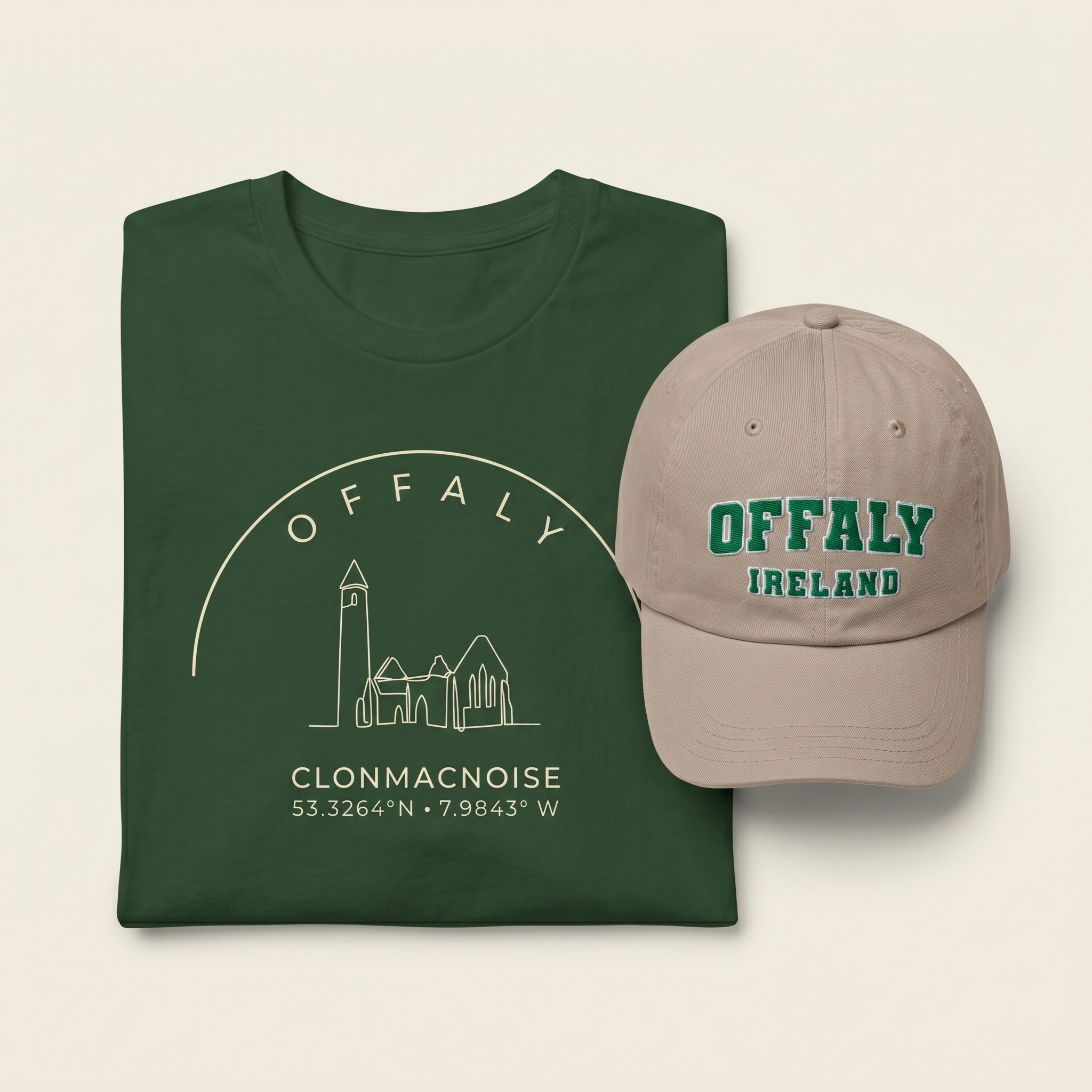 Offaly County Summer Set | Cap + T-shirt