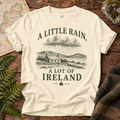 A Little Rain, A Lot of Ireland T-Shirt — Ivory — Áit Standard Catalog Mockup v1