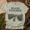 Roads Remember T-Shirt — Bay — Áit Standard Catalog Mockup v1