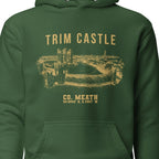 Meath Trim Castle hoodie chest design detail