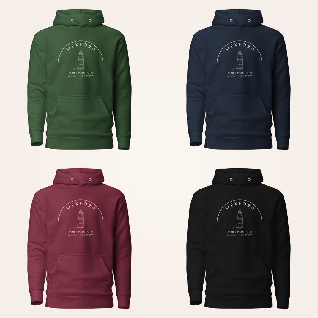 Wexford Hook Lighthouse hoodie colors